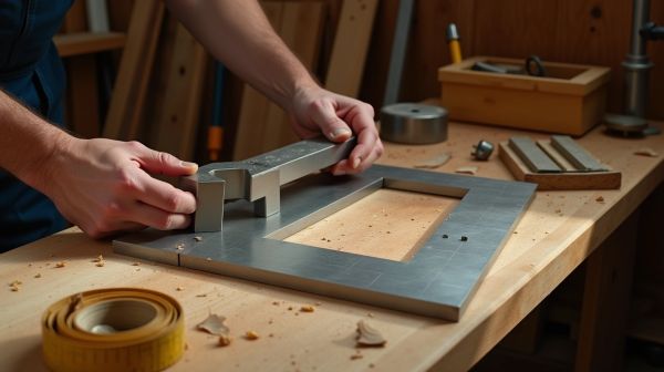 Choisissez l'équerre métal adaptée à vos projets de bricolage