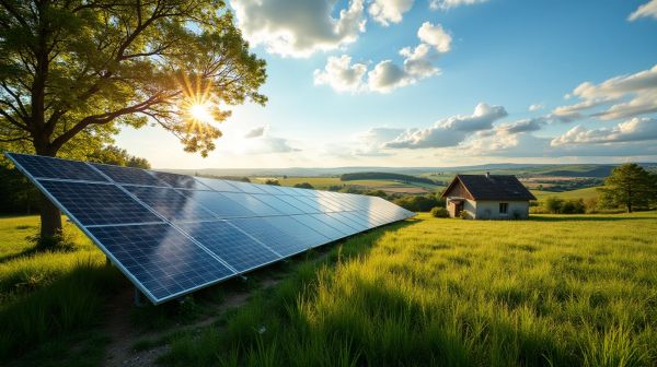 Installation de panneaux photovoltaïques pour votre indépendance énergétique en Charente